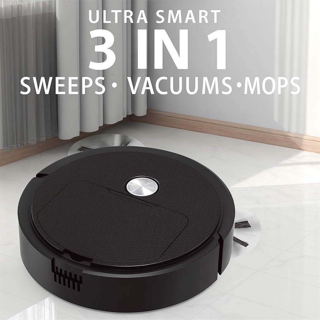 CleanMate 3-in-1 Robot Vacuum