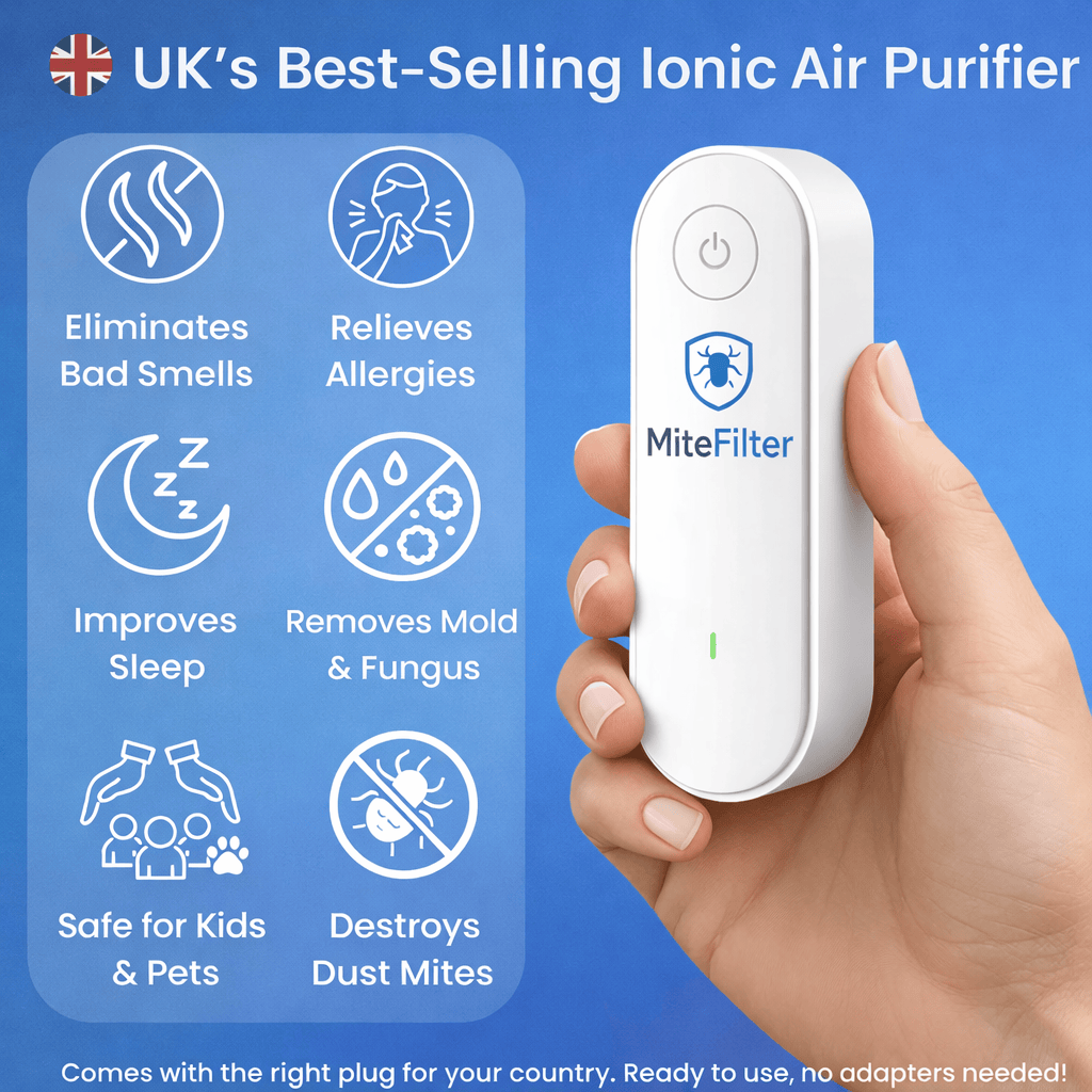 MiteFilter™ Dust Mites Mini Air Purifier