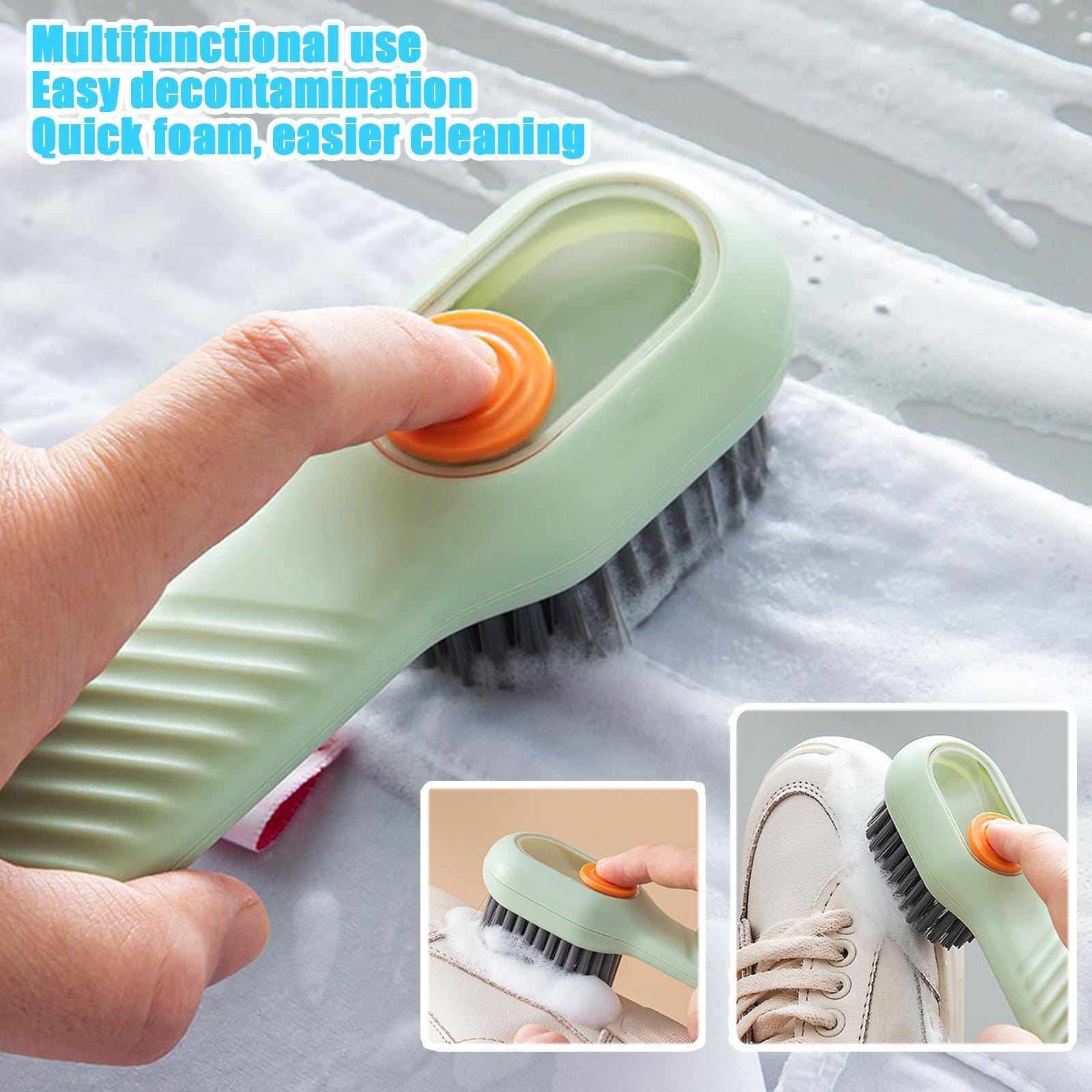 CleanFlow Pro | 2-Set Shoe Cleaning Brushes