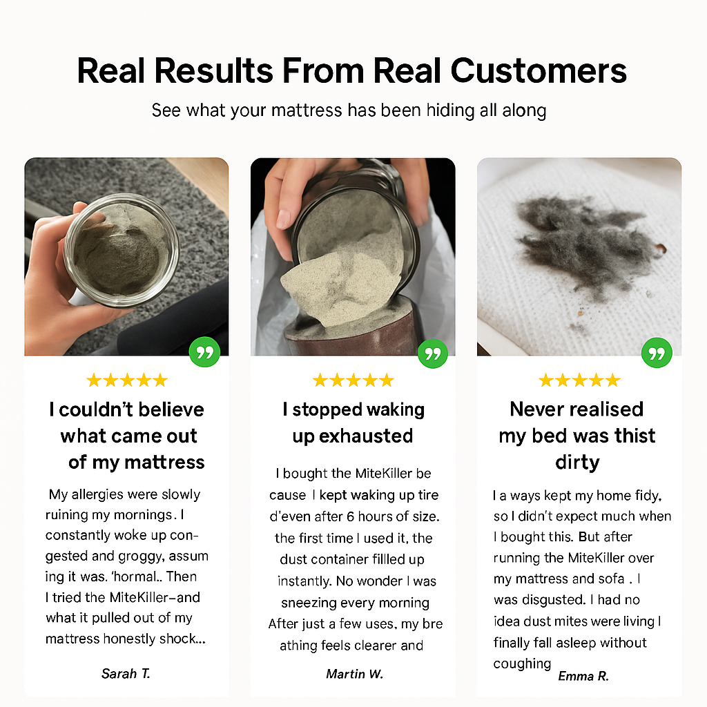 MiteKiller™ Family Anti-Allergy UV Vacuum