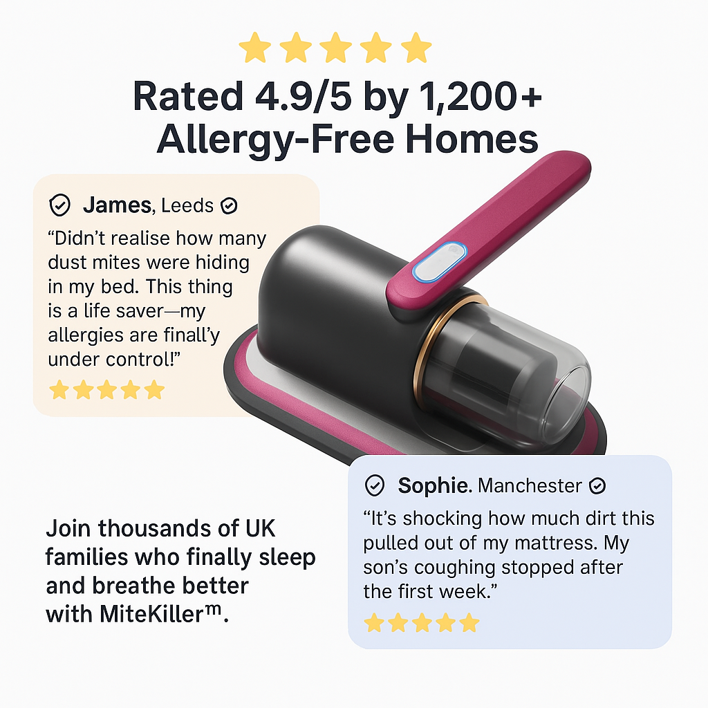 MiteKiller™ Family Anti-Allergy UV Vacuum