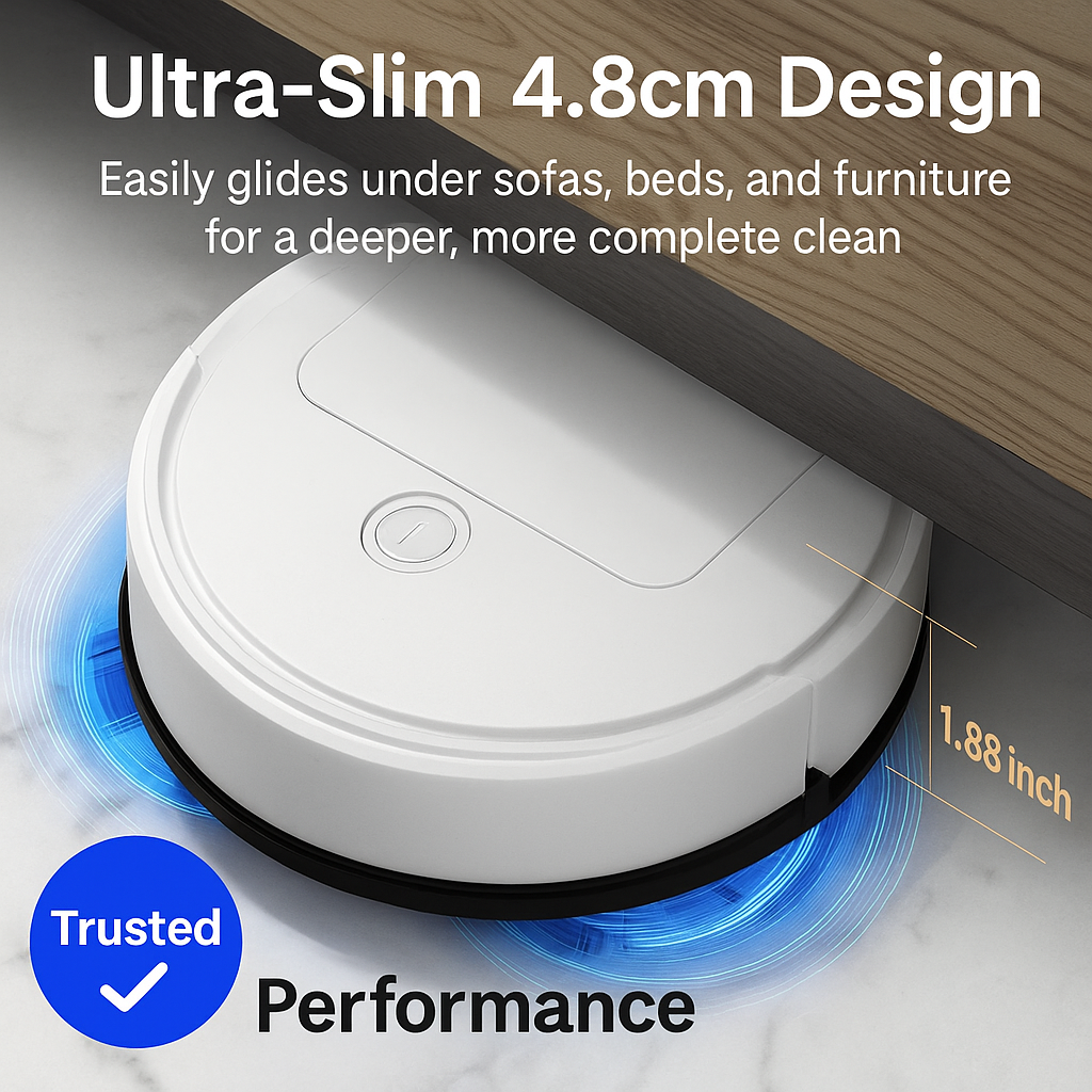 SmartClean 2025 Robot Vacuum